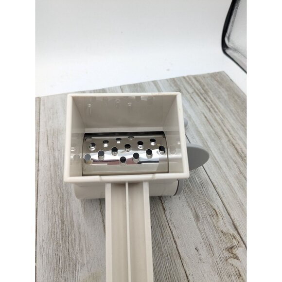 Pampered Chef Rotary Cheese Grater Plastic & Stainless Steel Kitchen Tool - Picture 4 of 8